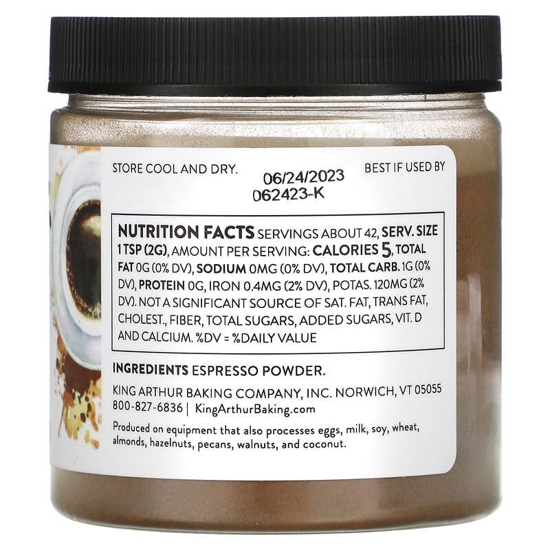 King Arthur Flour, Espresso Powder, 3 oz (85 g) - Supply Center USA