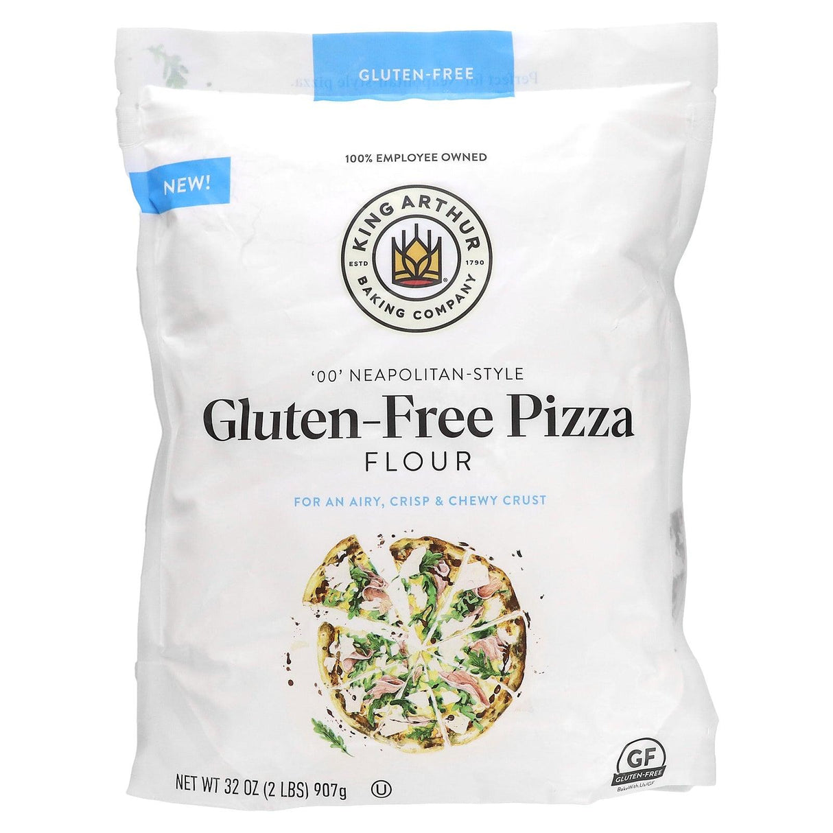 King Arthur Flour, Gluten Free Bread Flour, 2 lbs (907 g) - Supply Center USA