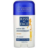 Kiss My Face, Active Life Deodorant, Sport, 2.48 oz (70 g) - Supply Center USA