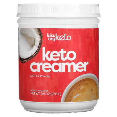 Kiss My Keto, Keto Creamer MCT Oil Powder, 9.5 oz (270 g) - Supply Center USA