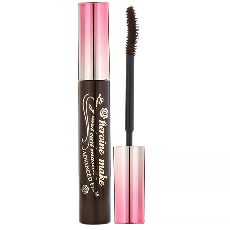 KissMe, Heroine Make, Long & Curl Mascara, Advanced Film, #02 Brown, 0.21 oz (6 g) - Supply Center USA