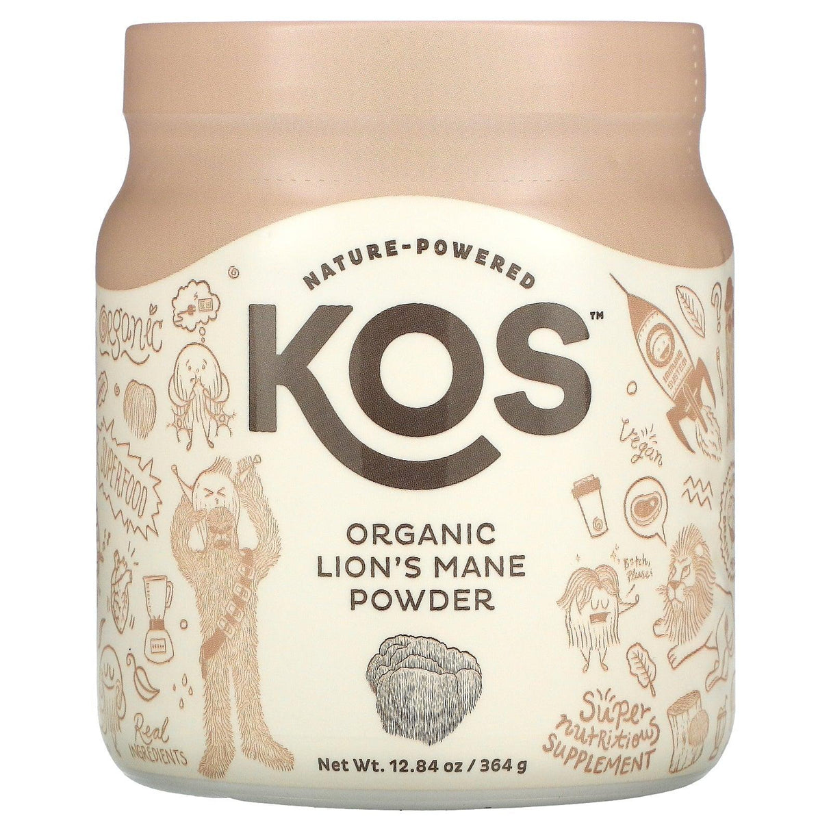 KOS, Organic Coconut Milk Powder, 12.6 oz (358 g) - Supply Center USA