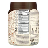 KOS, Organic Plant Protein, Chocolate, 1.3 lb (585 g) - Supply Center USA