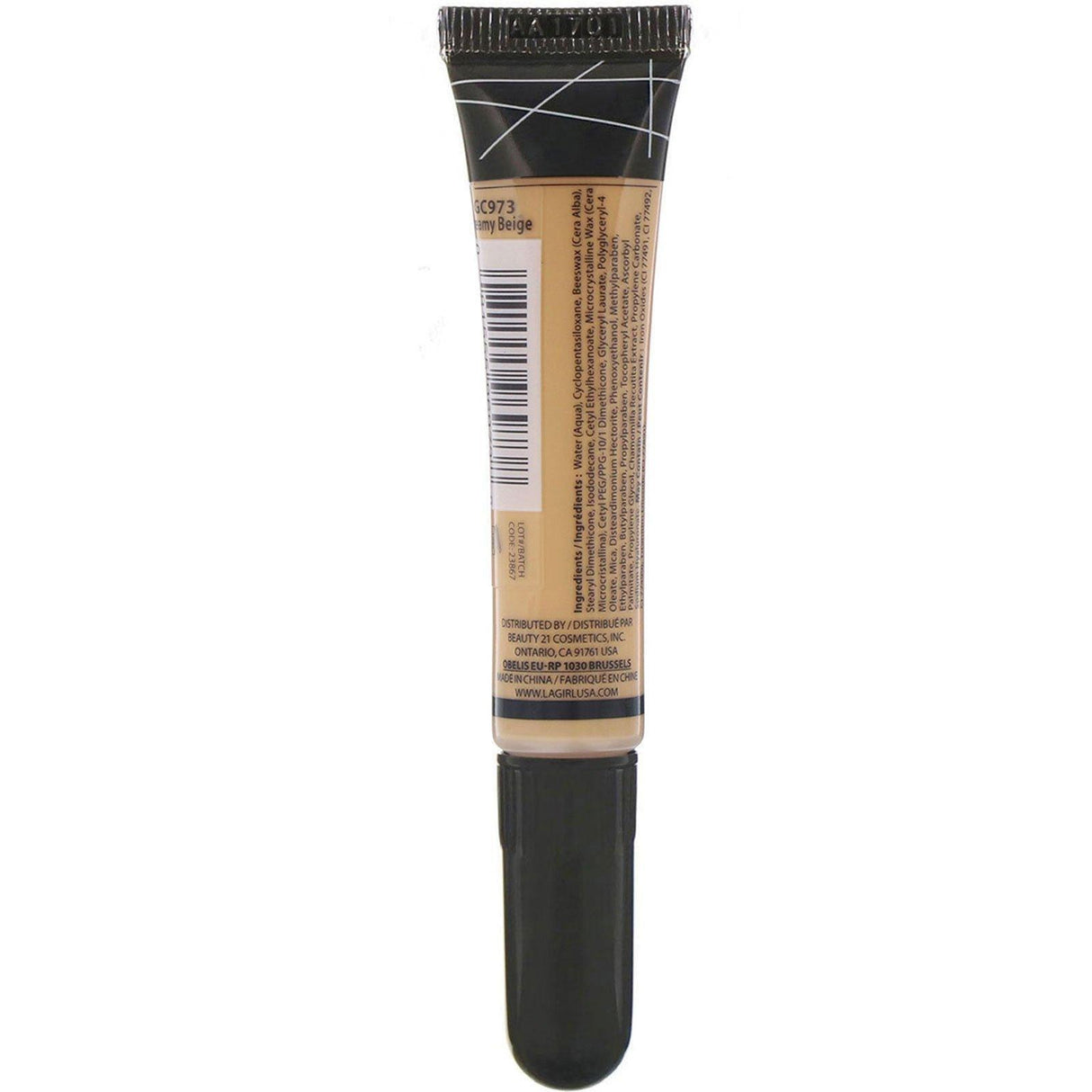L.A. Girl, Pro Conceal HD Concealer, Creamy Beige, 0.28 oz (8 g) - Supply Center USA