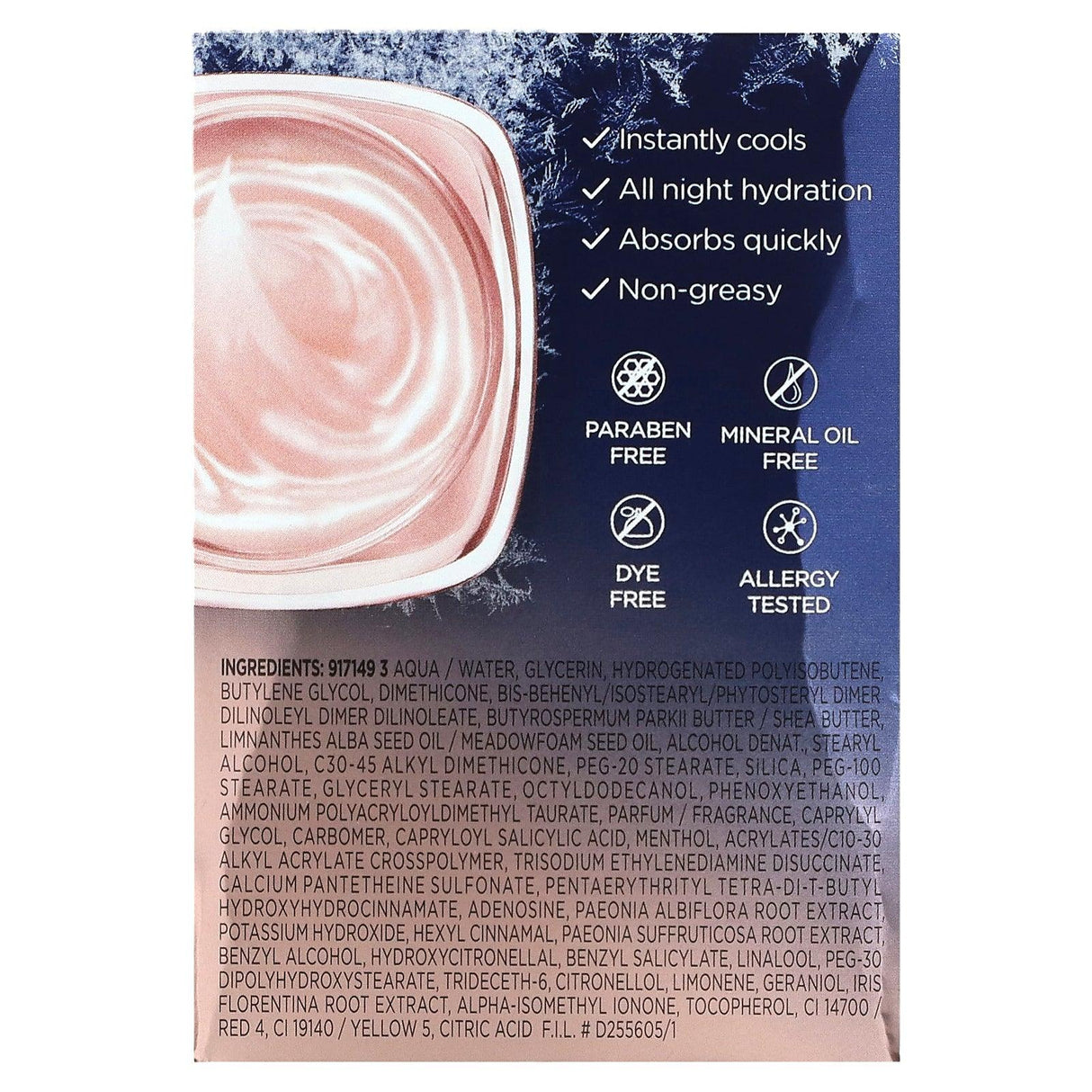 L'Oréal, Age Perfect Rosy Tone, Cooling Night Moisturizer, 1.7 oz (48 g) - Supply Center USA