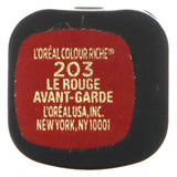 L'Oréal, Colour Riche, Intense Volume Matte Lipstick, 203 Le Rouge Avant-Garde, 0.06 oz (1.8 g) - Supply Center USA