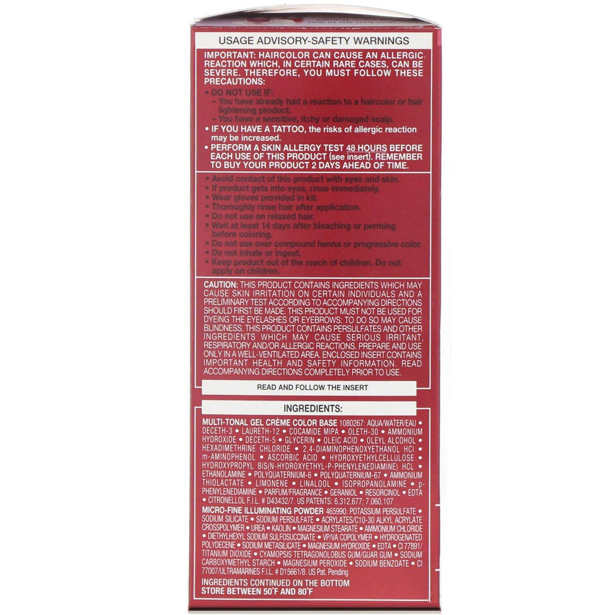 L'Oreal, Couleur Experte Express, Color + Highlights, 6.1 Light Ash Brown , 1 Application - Supply Center USA