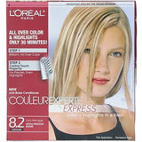 L'Oreal, Couleur Experte Express, Color + Highlights, 8.2 Medium Iridescent Blonde, 1 Application - Supply Center USA