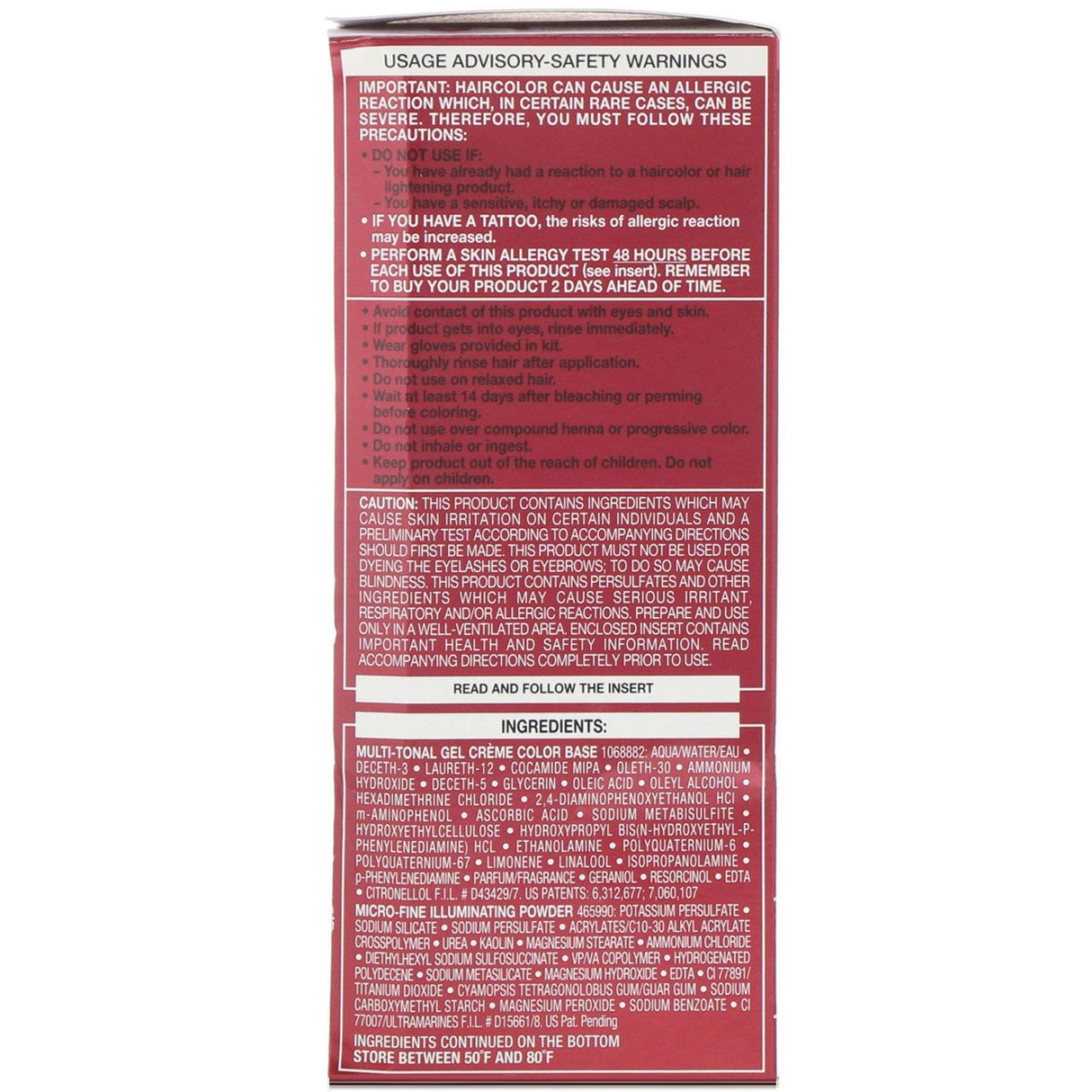 L'Oreal, Couleur Experte Express, Color + Highlights, 8.2 Medium Iridescent Blonde, 1 Application - Supply Center USA