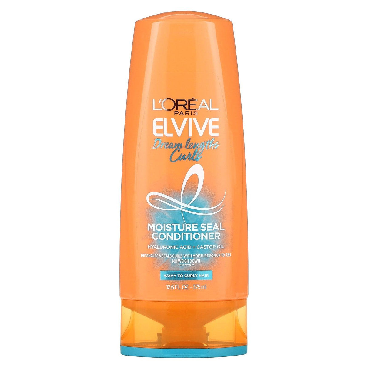 L'Oréal, Elvive, Dream Lengths Curls, Moisture Seal Conditioner, Wavy to Curly Hair, 12.6 fl oz (375 ml) - Supply Center USA