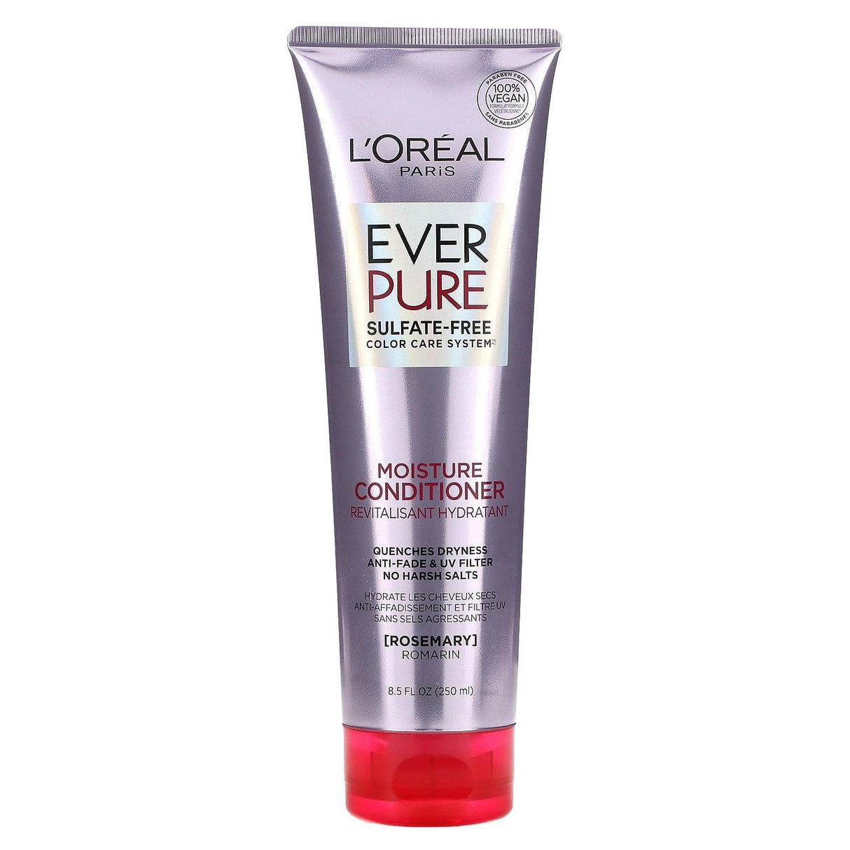 L'Oréal, Ever Pure, Moisture Conditioner with Rosemary, 8.5 fl oz (250 ml) - Supply Center USA