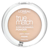 L'Oréal, True Match, Super-Blendable Powder, W5 Sand Beige, 0.33 oz (9.5 g) - Supply Center USA