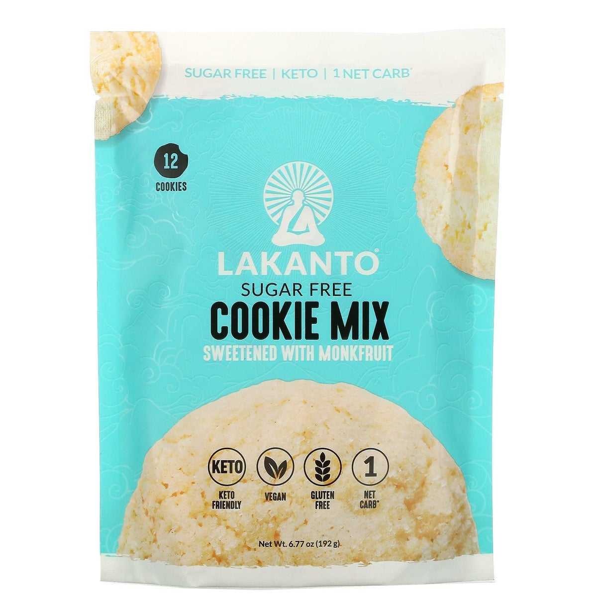 Lakanto, Cookie Mix, Sugar Free, 6.77 oz (192 g) - Supply Center USA