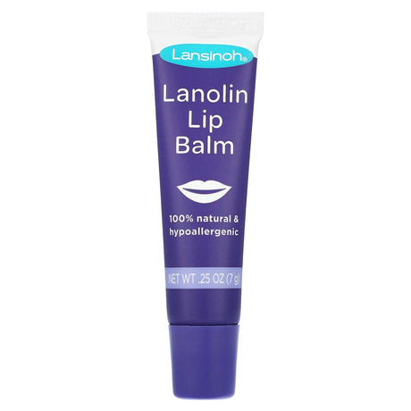 Lansinoh, Lanolin Lip Balm, 0.25 oz (7 g) - Supply Center USA