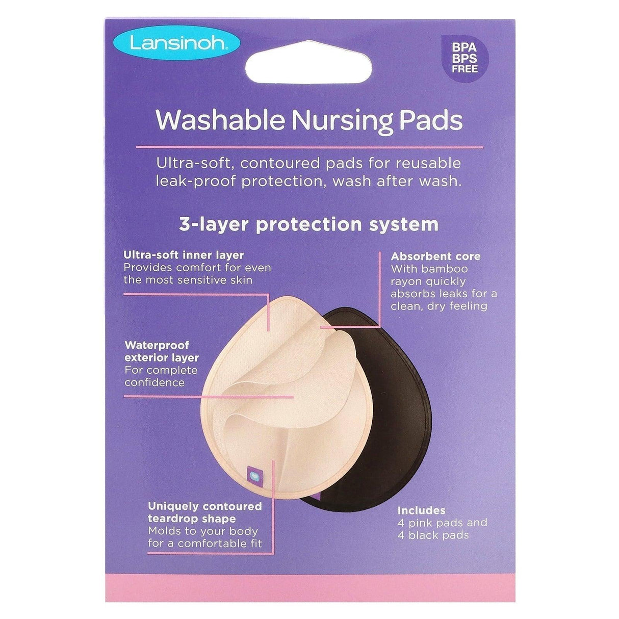 Lansinoh, Stay Dry Nursing Pads, 200 Pads - Supply Center USA