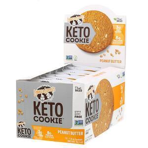 Lenny & Larry's, KETO COOKIE, Peanut Butter, 12 Cookies, 1.6 oz (45 g) Each - Supply Center USA