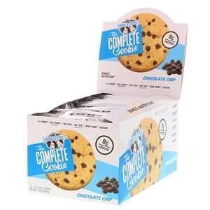 Lenny & Larry's, The COMPLETE Cookie, Chocolate Chip, 12 Cookies, 2 oz (57 g) Each - Supply Center USA