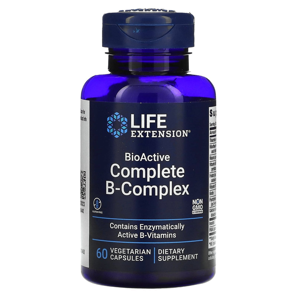 Life Extension, BioActive Complete B-Complex, 60 Vegetarian Capsules - Supply Center USA