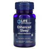 Life Extension, Enhanced Sleep without Melatonin, 30 Vegetarian Capsules - Supply Center USA