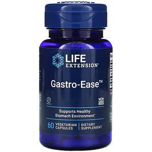 Life Extension, Gastro-Ease, 60 Vegetarian Capsules - Supply Center USA