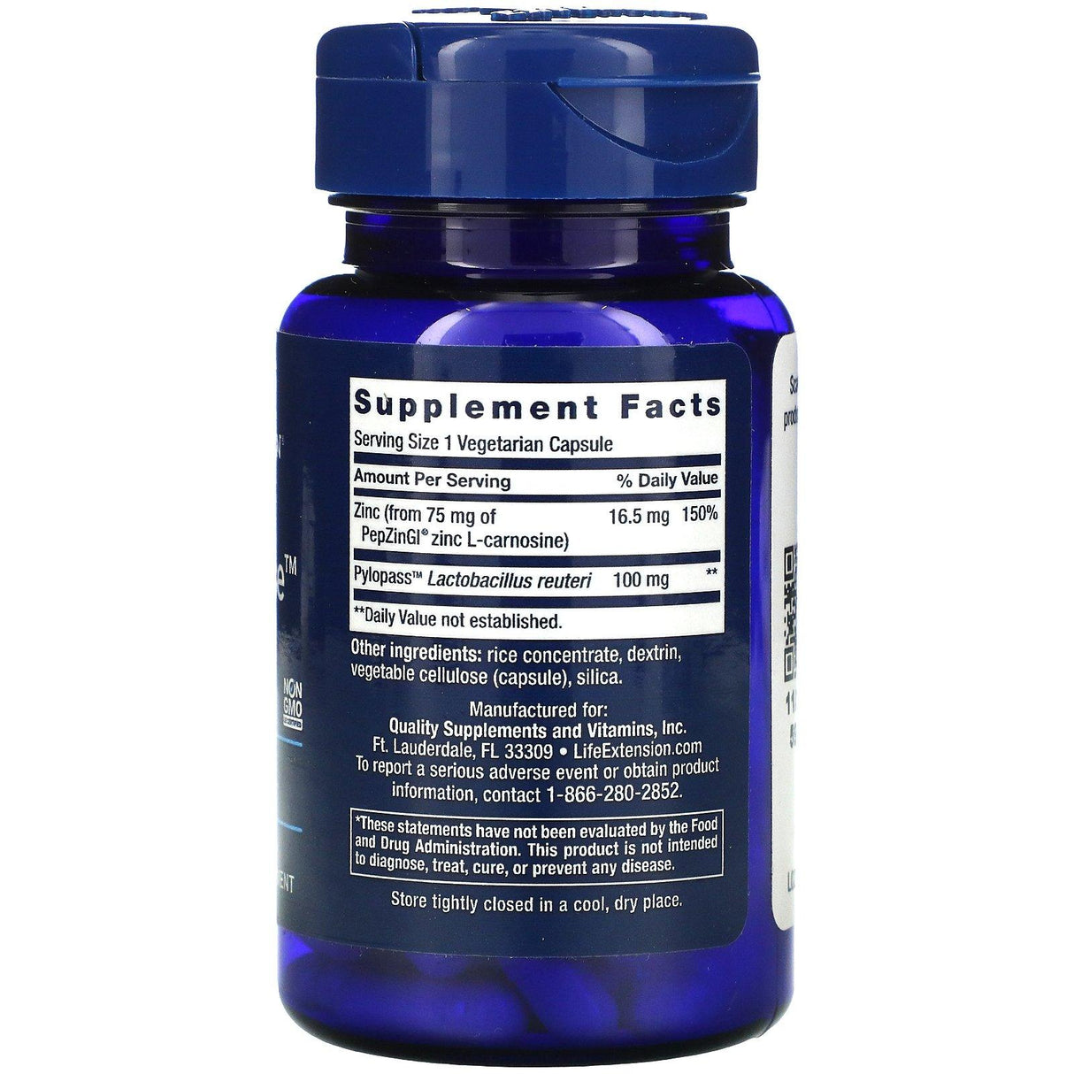 Life Extension, Gastro-Ease, 60 Vegetarian Capsules - Supply Center USA