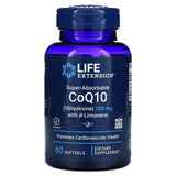 Life Extension, Super-Absorbable CoQ10 (Ubiquinone) with d-Limonene, 100 mg, 60 Softgels - Supply Center USA