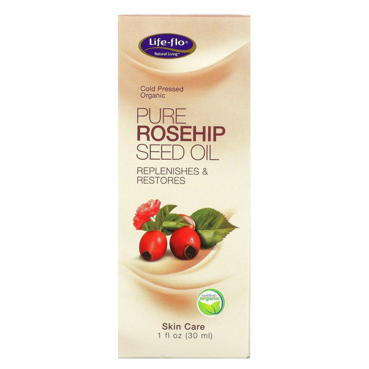 Life-flo, Pure Rosehip Seed Oil, Skin Care, 1 oz (30 ml) - Supply Center USA