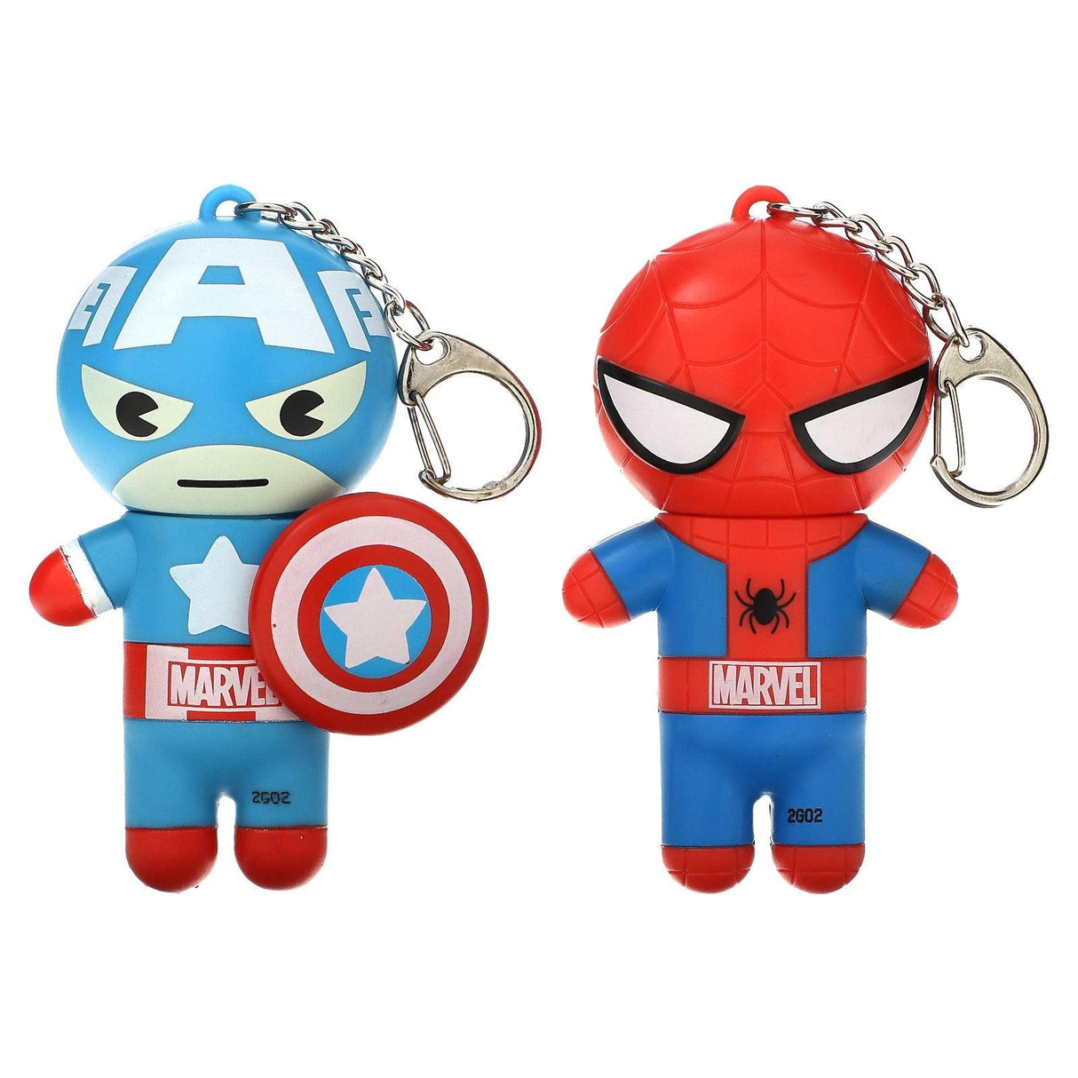 Lip Smacker, Marvel, Lip Balm, Spider-Man Amazing Pomegranate, Captain America Red, White, & Blue-Berry, 2 Pack, 0.14 oz (4 g) Each - Supply Center USA