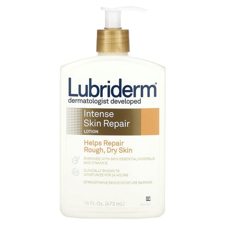 Lubriderm, Intense Skin Repair Lotion, 16 fl oz (473 ml) - Supply Center USA