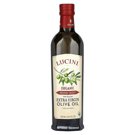 Lucini, Premium Select, Organic Extra Virgin Olive Oil, 16.9 fl oz (500 ml) - Supply Center USA