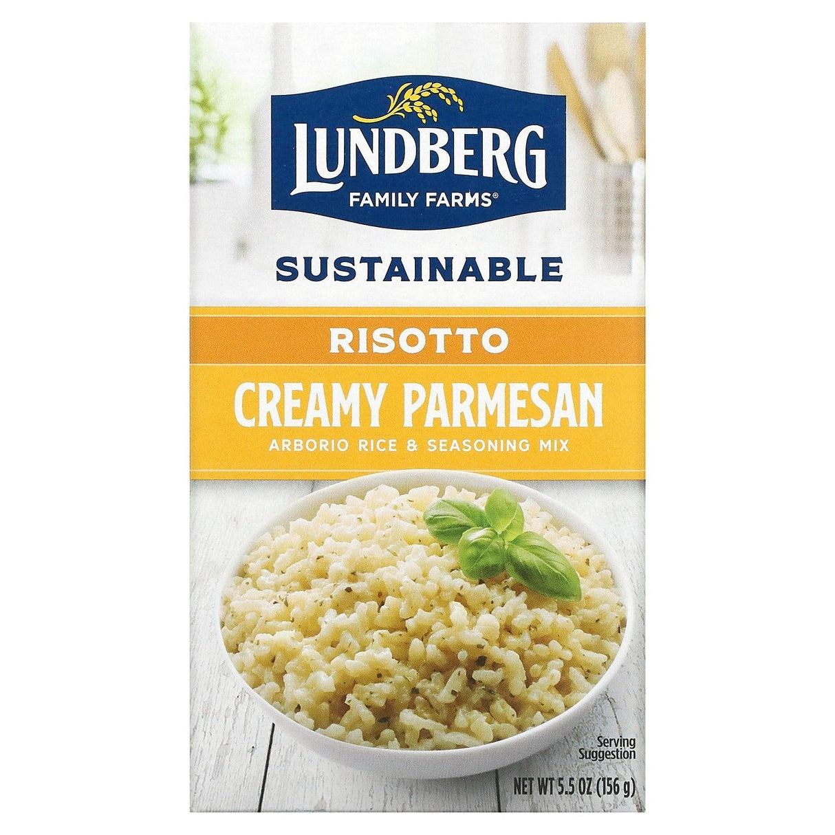 Lundberg, Organic Risotto, Alfredo, 5.5 oz (156 g) - Supply Center USA