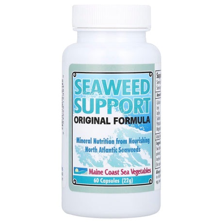 Maine Coast Sea Vegetables, Seaweed Support, Original Formula, 60 Capsules - Supply Center USA