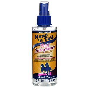 Mane 'n Tail, Hair Strengthener, Daily Leave-In Conditioning Treatment, 6 fl oz (178 ml) - Supply Center USA