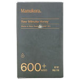 Manukora, Raw Manuka Honey, 600+ MGO, 1.1 lb (500 g) - Supply Center USA