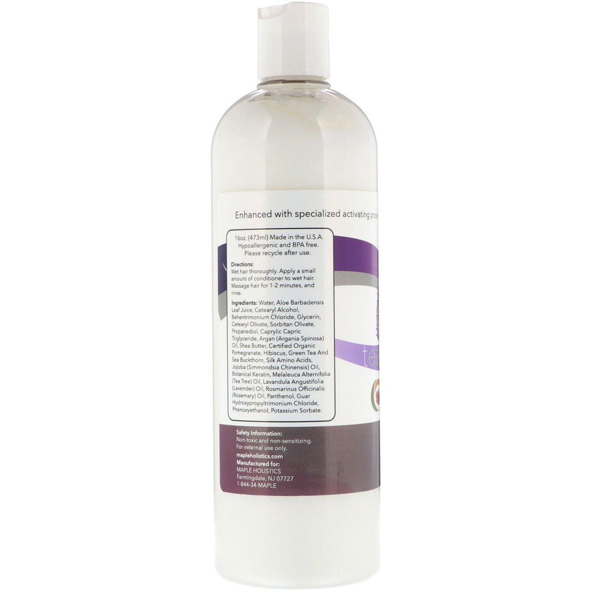 Maple Holistics, Tea Tree, Conditioner, 16 oz (473 ml) - Supply Center USA