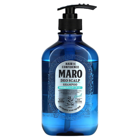 Maro, Deo Scalp Shampoo , Cool, 13.5 fl oz (400 ml) - Supply Center USA