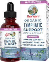 Maryruth Organics Lymphatic Support Drops, USDA Organic Immune Support Supplement, Lymphatic Support with Echinacea & Elderberry, Antioxidant & Immune Defense, Vegan, Non-Gmo, 30 Servings - Supply Center USA