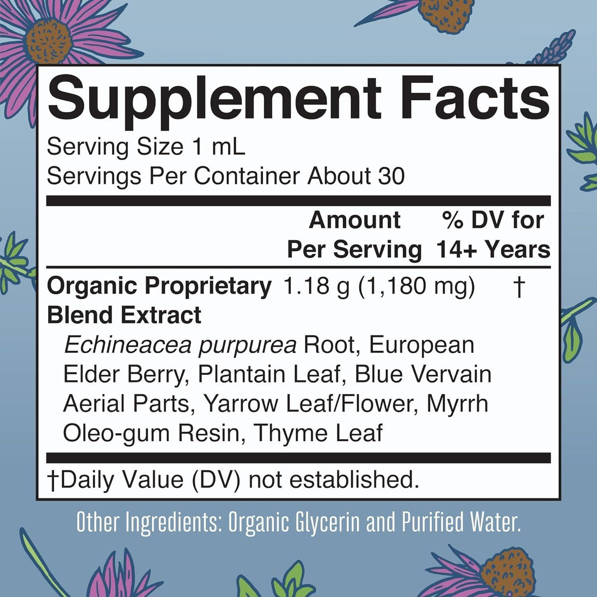 Maryruth Organics Lymphatic Support Drops, USDA Organic Immune Support Supplement, Lymphatic Support with Echinacea & Elderberry, Antioxidant & Immune Defense, Vegan, Non-Gmo, 30 Servings - Supply Center USA