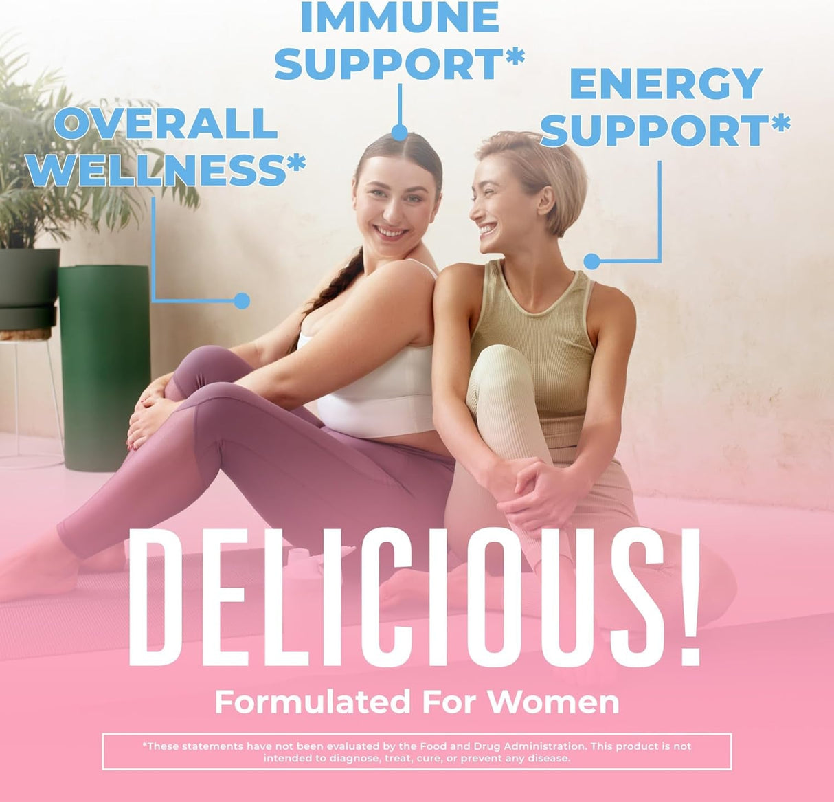 Maryruth Organics | USDA Organic Liquid Multivitamins for Women | Liposomal Womens Multivitamin for Immune Support | Vanilla Peach | Sugar-Free, Vegan | 15.22 Fl Oz - Supply Center USA