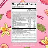 Maryruth Organics | USDA Organic Liquid Multivitamins for Women | Liposomal Womens Multivitamin for Immune Support | Vanilla Peach | Sugar-Free, Vegan | 15.22 Fl Oz - Supply Center USA