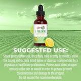 Maryruth'S L Theanine 200Mg Liquid Drops | Mood Support for Adults & Kids | Focus Supplement | Natural Sleep Support | Relaxation | Amino Acid | Vegan | Non-Gmo | Gluten Free | 30 Servings - Supply Center USA