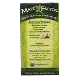 Mate Factor, Organic Yerba Mate, Fresh Green, 24 Tea Bags, 2.96 oz (84 g) - Supply Center USA