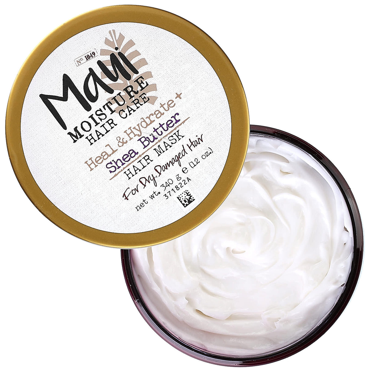 Maui Moisture, Heal & Hydrate + Shea Butter Hair Mask , 12 oz (340 g) - Supply Center USA