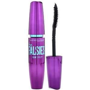 Maybelline, Volum' Express, The Falsies Mascara, 280 Blackest Black, 0.25 fl oz (7.5 ml) - Supply Center USA