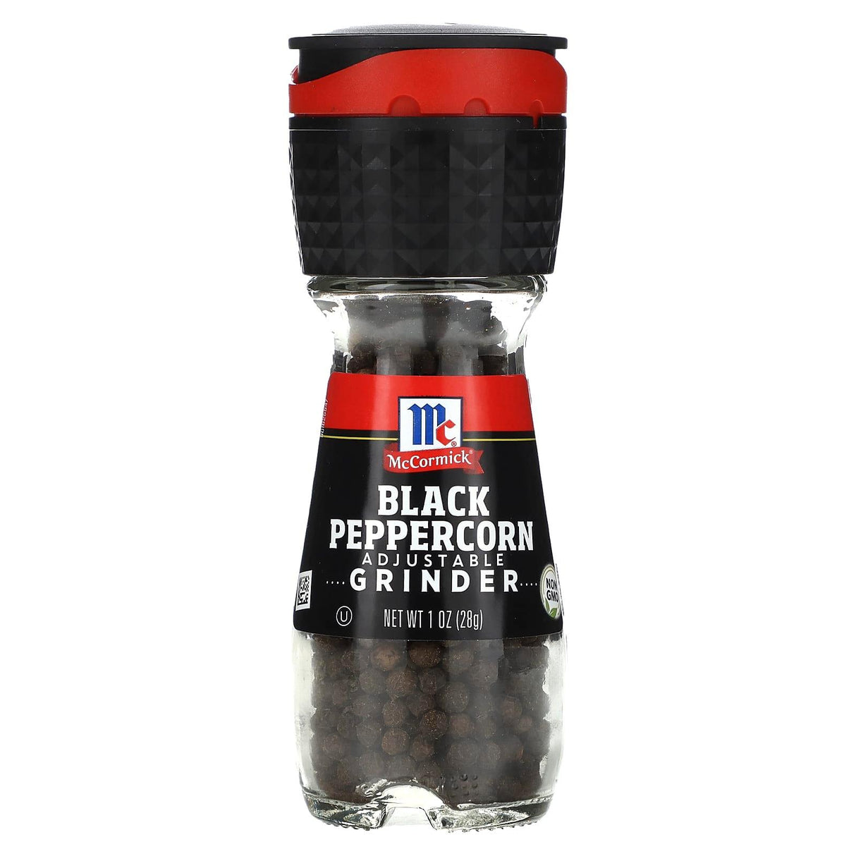 McCormick, Black Peppercorn Grinder, 1 oz (28 g) - Supply Center USA