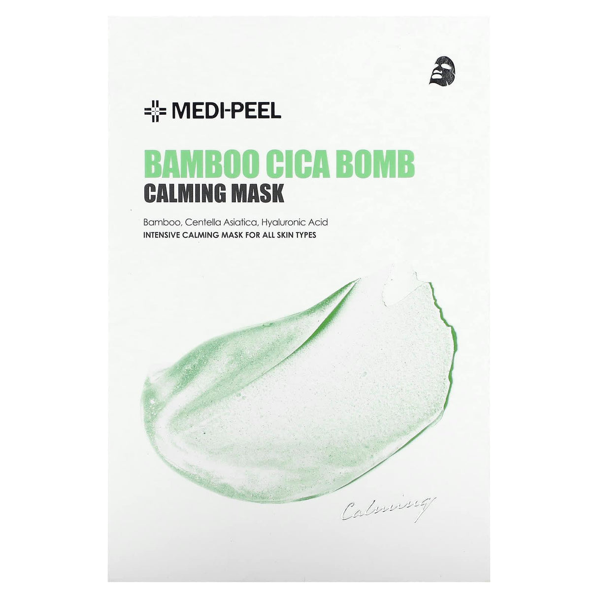 Medi-Peel, Bamboo Cica Bomb Calming Beauty Mask, 10 Sheet Masks, 25 ml Each - Supply Center USA