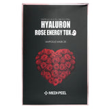 Medi-Peel, Hyaluron Rose Energy Tox, Ampoule Beauty Mask 2X, 10 Sheet Masks, 1.01 fl oz (30 ml) Each - Supply Center USA