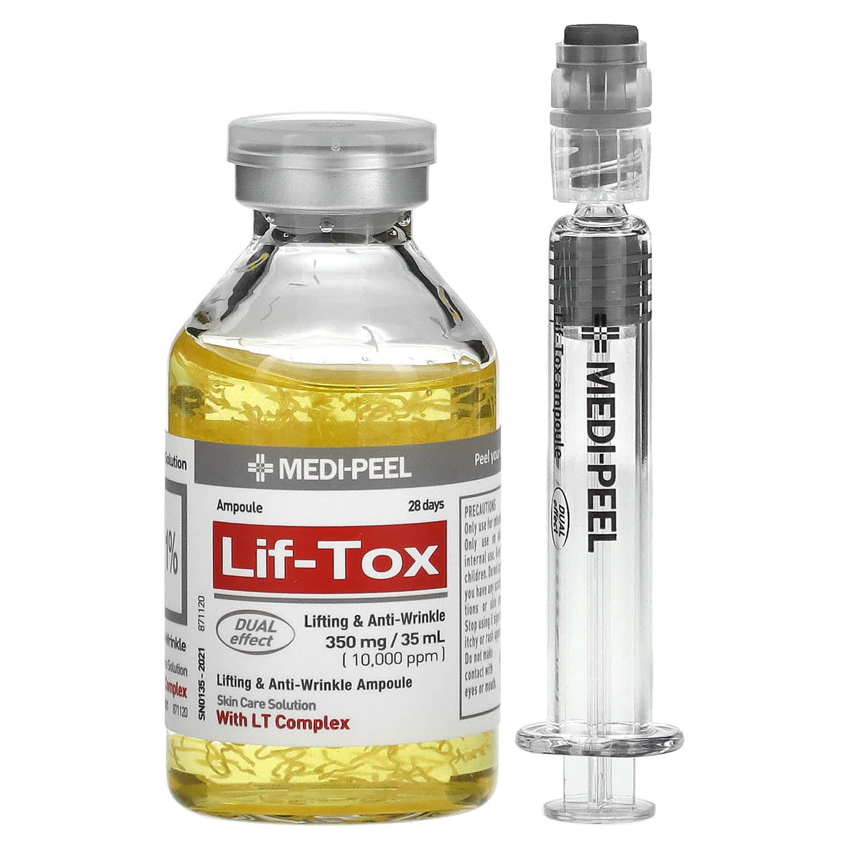 Medi-Peel, Lif-Tox, Lifting Ampoule With Collagen Particles, 1.18 fl oz (35 ml) - Supply Center USA