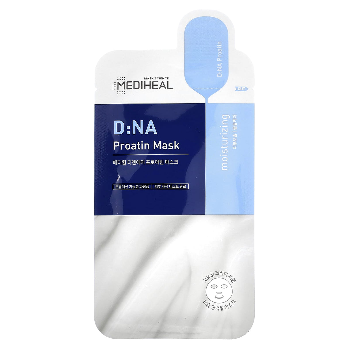 Mediheal, DNA Proatin Beauty Mask, 10 Sheets, 25 ml Each - Supply Center USA