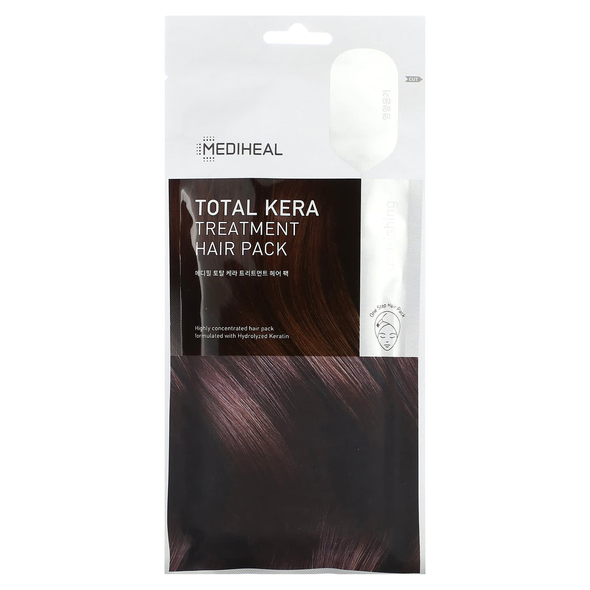 Mediheal, Total Kera Treatment Hair Pack, 5 Pack, 1.35 fl oz (40 ml) - Supply Center USA
